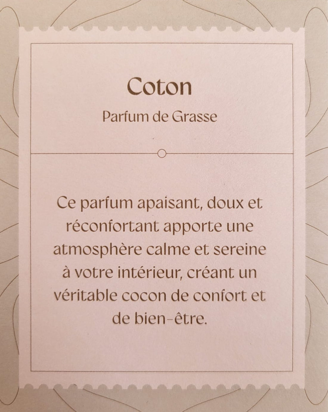 Bougie Coton