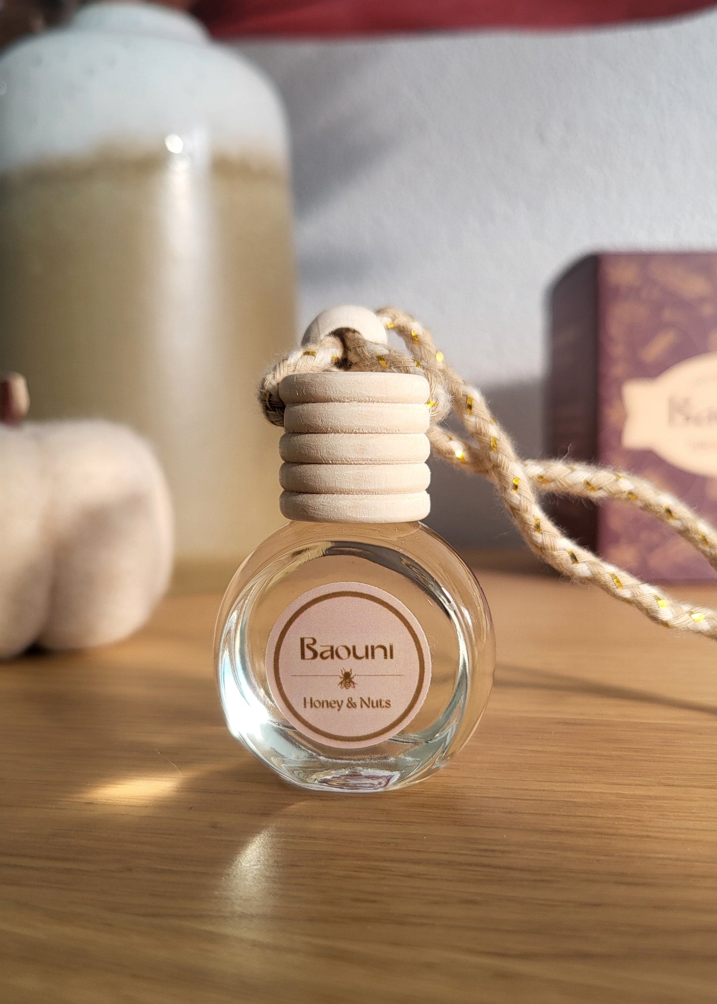 Parfum voiture Honey & Nuts