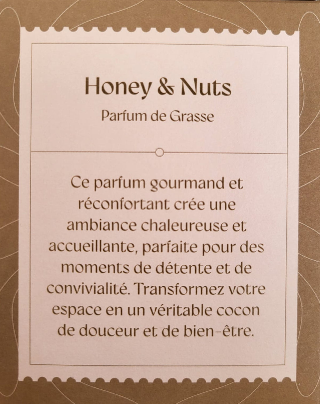 Bougie Honey & Nuts