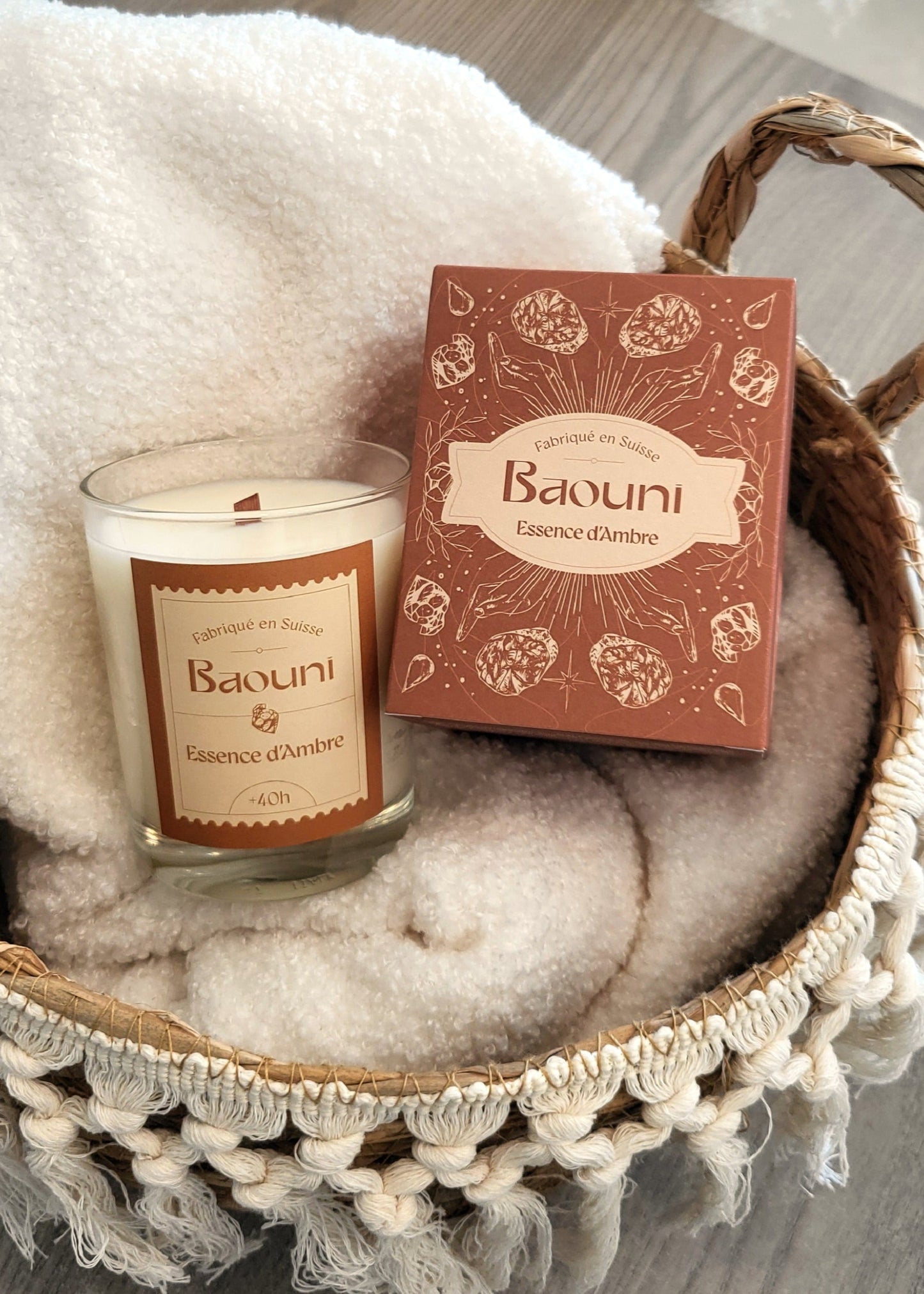 Bougie Essence d'Ambre