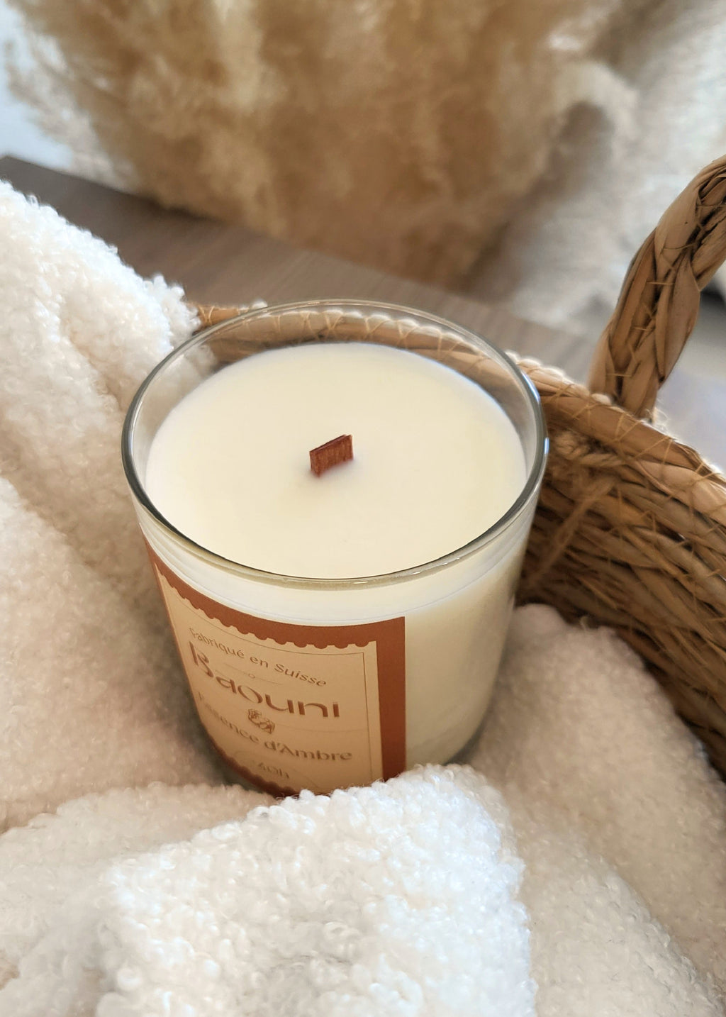 Bougie Essence d'Ambre