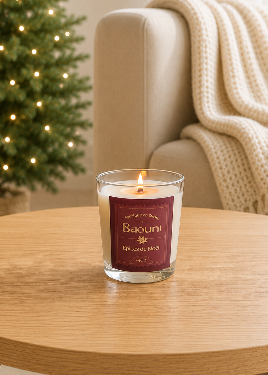 Bougie Épices de Noël