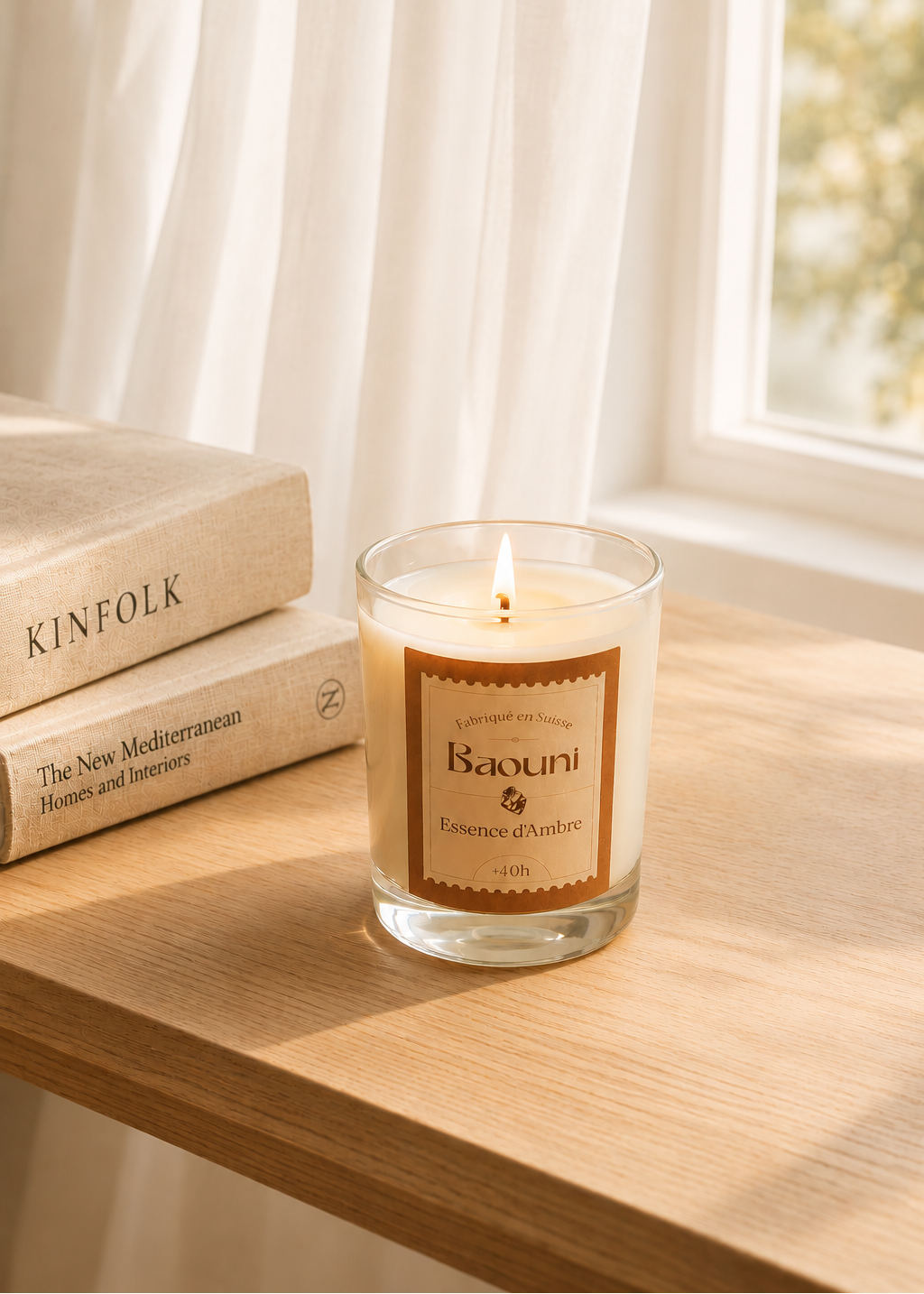 Bougie Essence d'Ambre