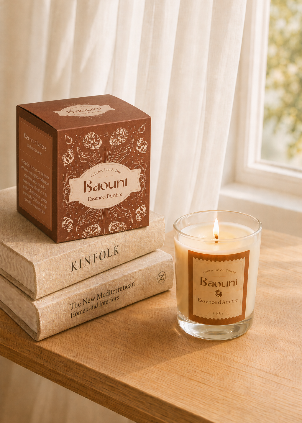 Bougie Essence d'Ambre