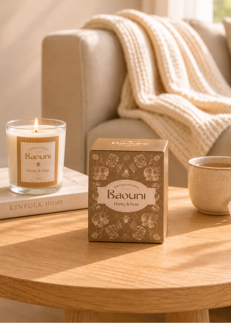 Bougie Honey & Nuts