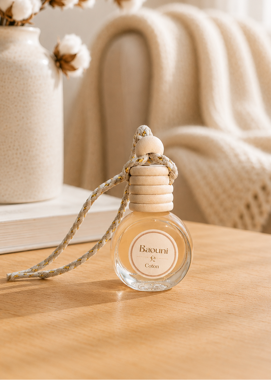 Parfum voiture Coton