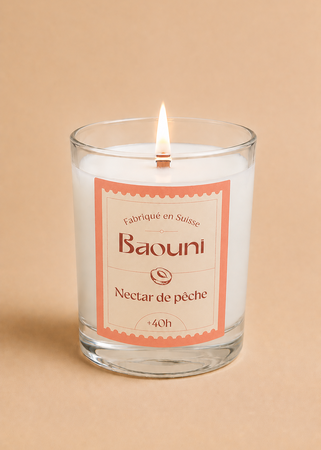Bougie Nectar de pêche