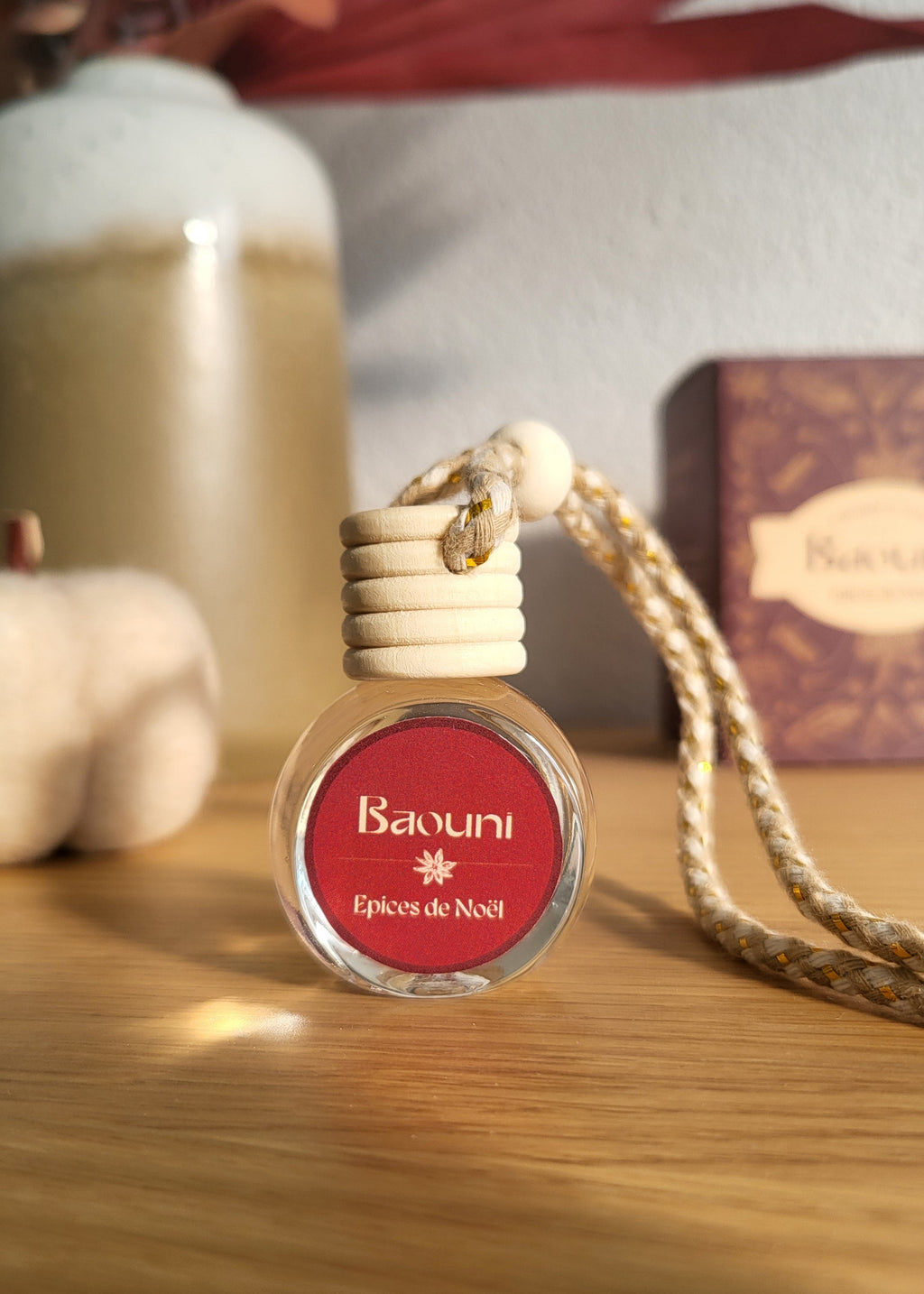 Parfum voiture Épices de Noël