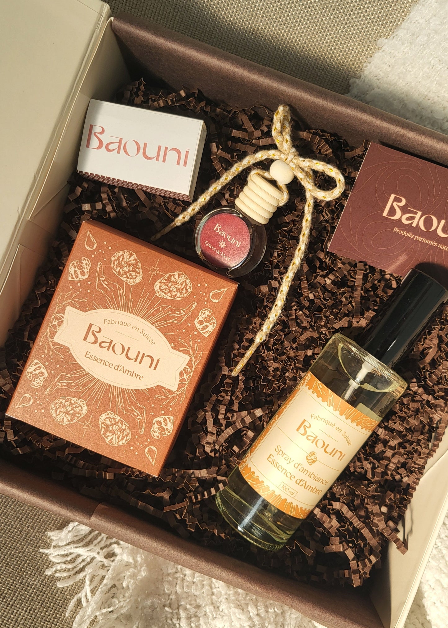 Coffret Cadeau - Essence d'Ambre