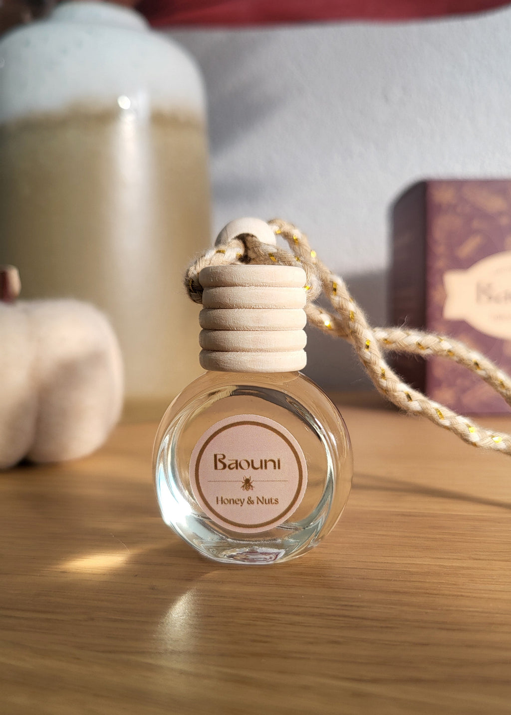 Parfum voiture Honey & Nuts