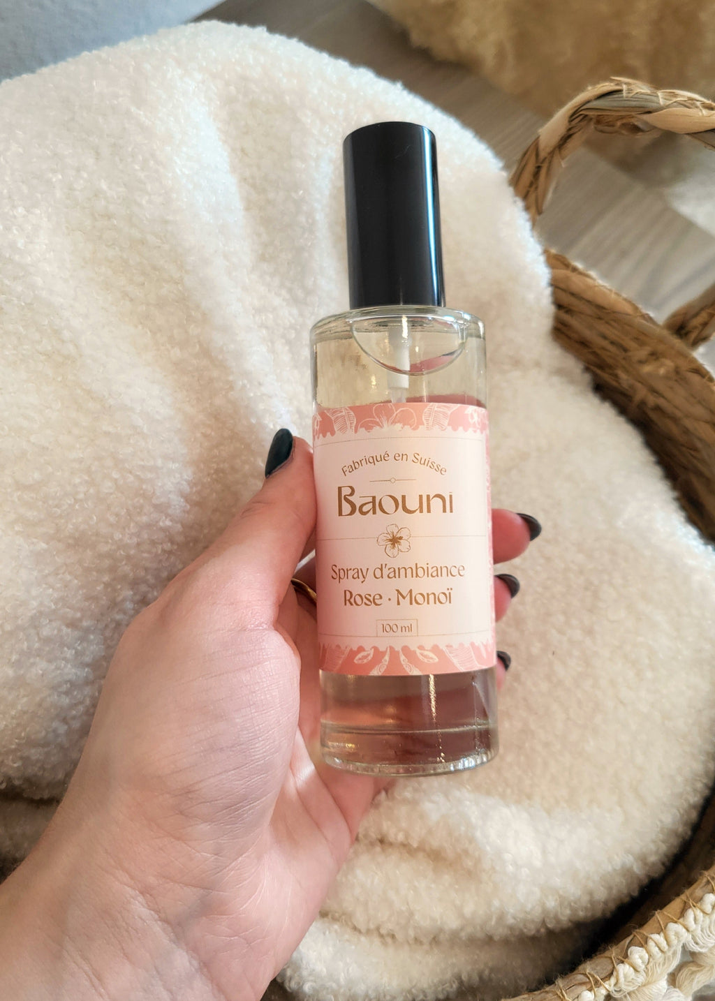 Spray d'ambiance Rose-Monoï